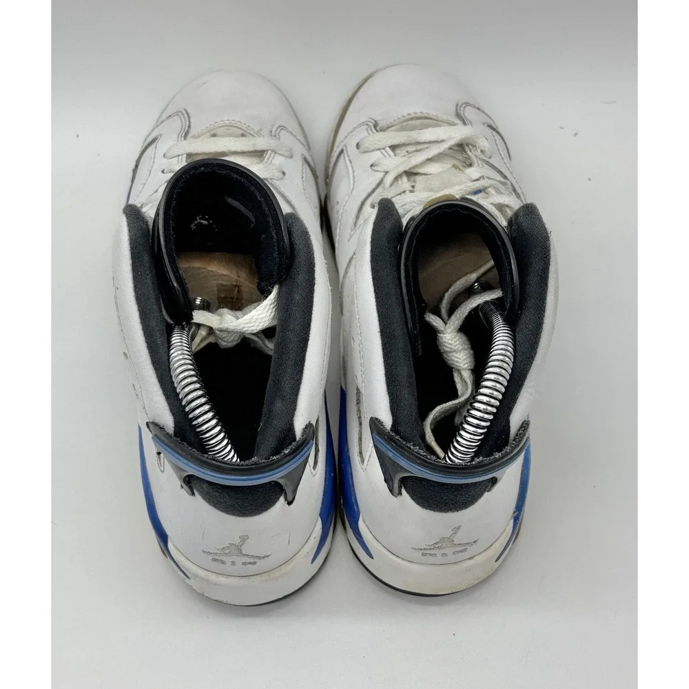 Nike Air Jordan Retro 6 BG GS Sport‎ Blue 384665 107 For Restoration Only